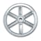 Chicago Die Casting Chicago Die Cast 10 in. D X 5/8 in. D Zinc Single V-Grooved Pulley 1000A6 - alternate 3